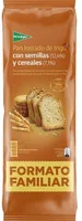 Pan tostado multicereal rebanadas formato familiar