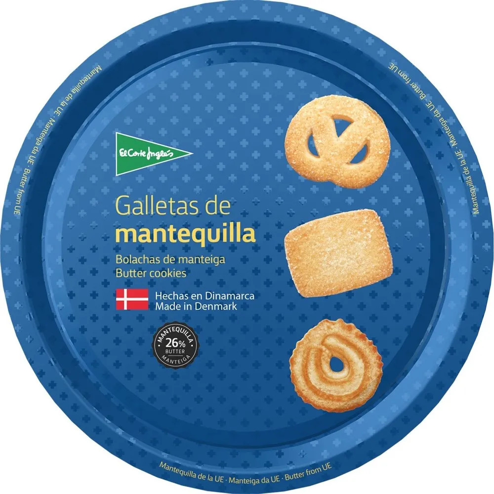 Galletas de mantequilla surtidas