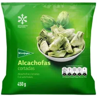 Alcachofas cortadas