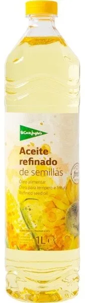 Aceite refinado de semillas especial para freír