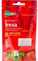 Chicles con sabor a fresa sin azúcar