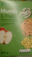 Muesli & fruits