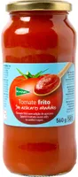 Salsa de tomate frito sin azúcares añadidos