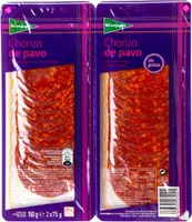 Chorizo de pavo lonchas sin gluten