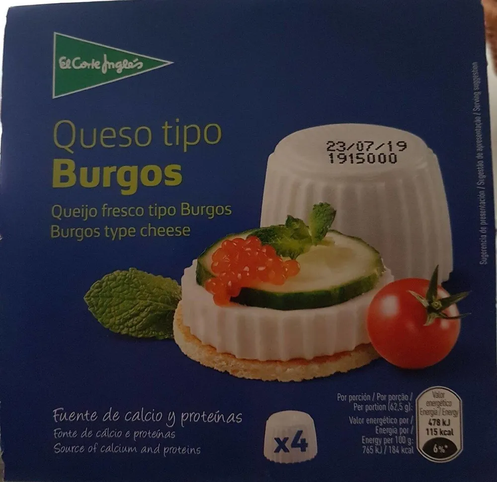 Queso tipo Burgos