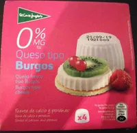 0% MG Queso tipo Burgos