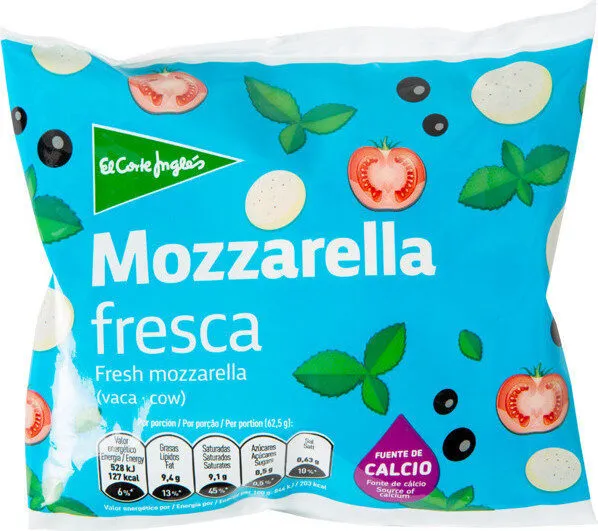Mozzarella fresca de vaca