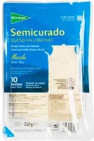 Queso en lonchas semicurado