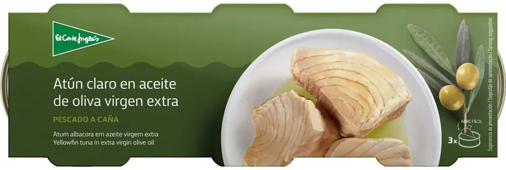 Atún claro aceite de oliva virgen extra