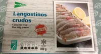 Langostinos crudos