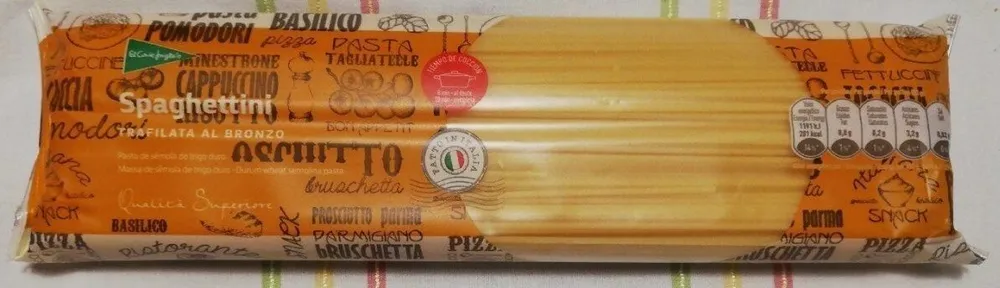 Spaghetti trafilata al bronzo