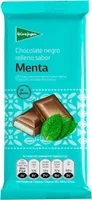 Chocolate negro relleno sabor menta sin gluten