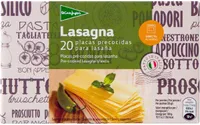 Placas precocidas para lasaña