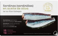 Sardinas de las rías gallegas en aceite de oliva