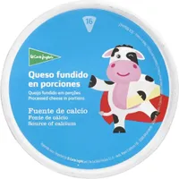 Queso fundido en porciones