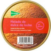 Helado de dulce de leche