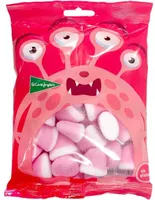 Caramelos de goma besos de fresa y nata