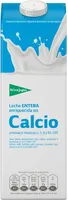 Leche entera con calcio