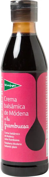 Crema balsámica de módena a la frambuesa