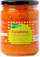 Zanahoria rallada en hilos