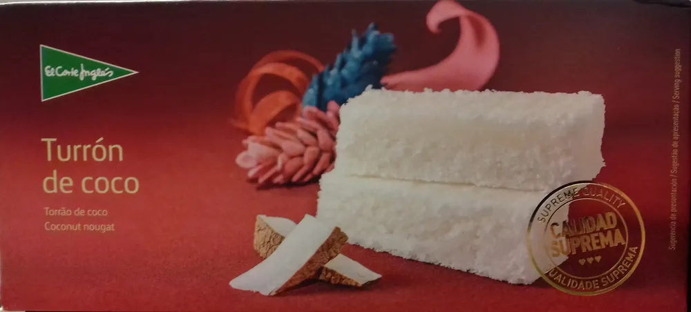 Turrón de coco