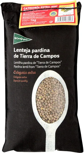 Lenteja pardina de Tierra de Campos