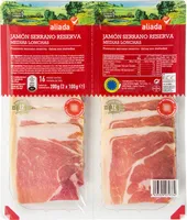 Jamón Serrano Reserva Medias Lonchas