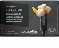 Berberechos al natural de las rías gallegas