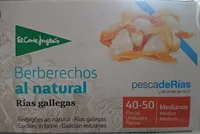 Berberechos al natural