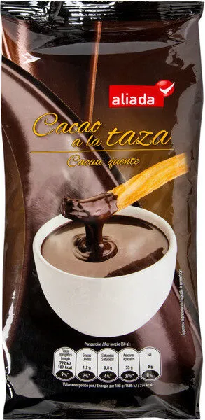 Cacao polvo a la taza