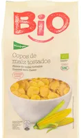 Bio copos de maíz tostados