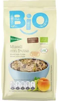 Muesli con frutas ecológico
