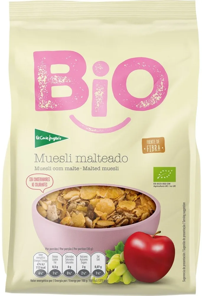 Bio muesli malteado