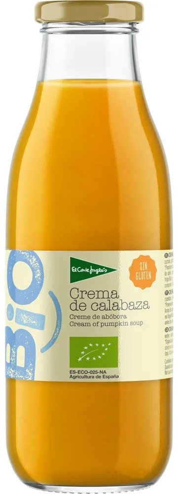 Bio crema de calabaza