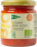 Tomate para untar ecológico con aceite de oliva