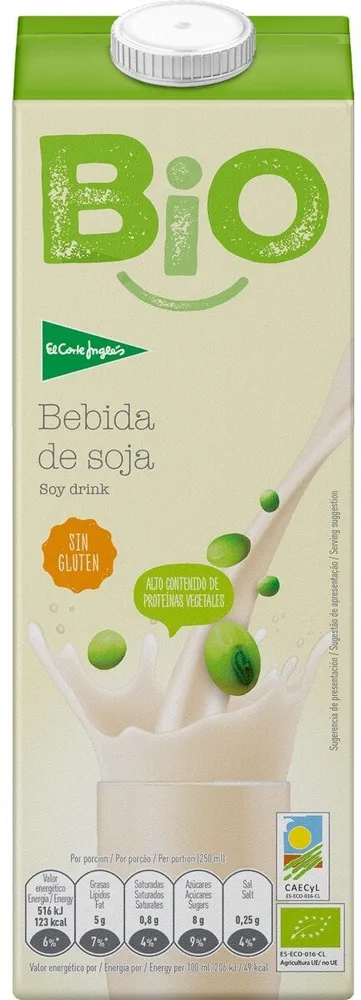 Bio bebida de soja