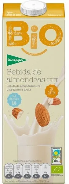 Bebida de almendras UHT