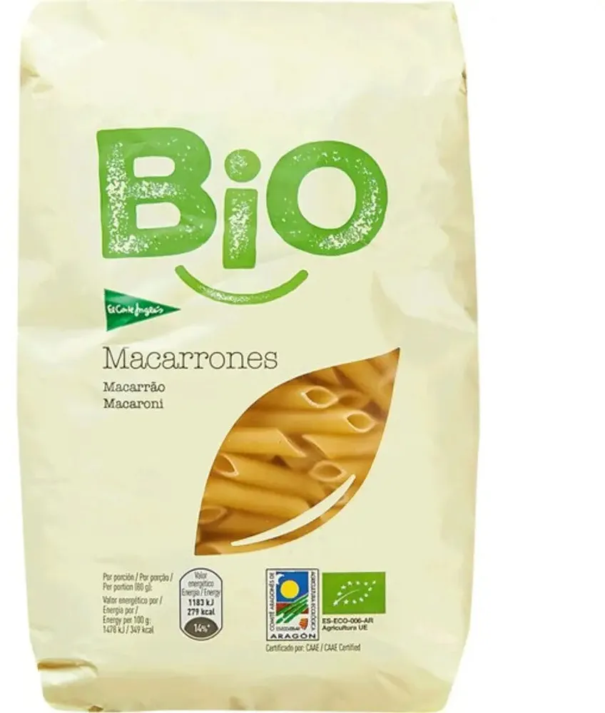 Bio macarrones