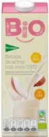 Bebida de arroz con coco ecológica, sin gluten y sin lactosa