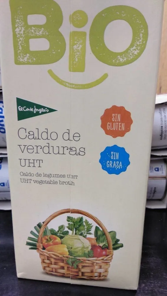 Bio caldo de verduras