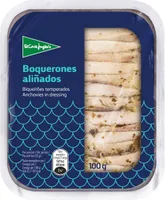 Boquerones aliñados con ajo y perejil tarrina