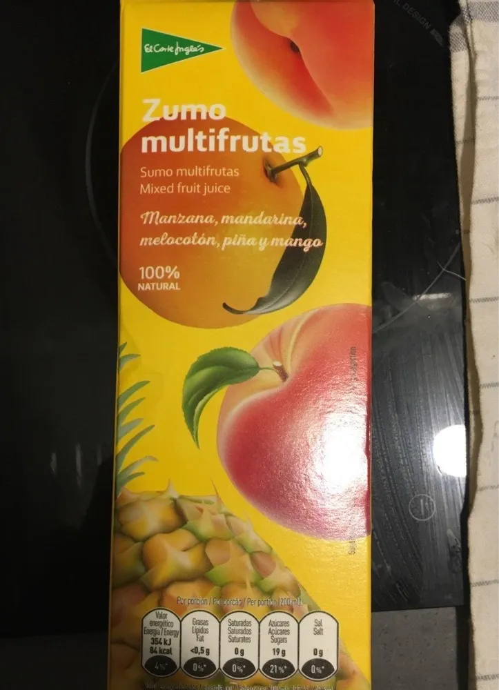 Zumo multifrutas