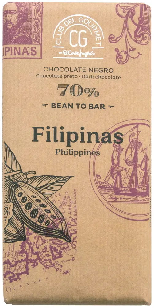Chocolate negro Filipinas