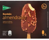 Bombón helado almendrado sin gluten