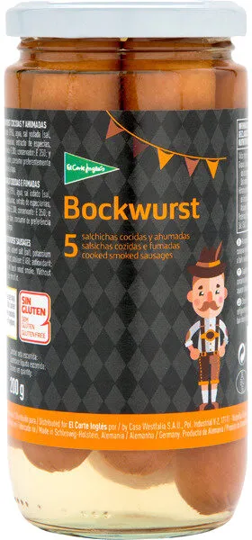 Salchichas bockwurst