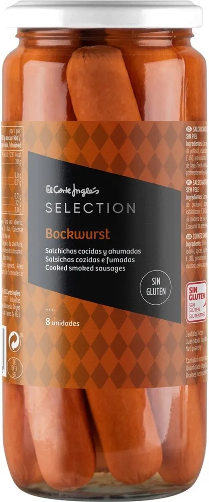 Salchichas bockwurst