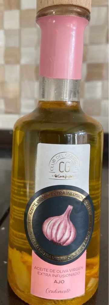 Aceite de oliva virgen extra infusionado "AJO"