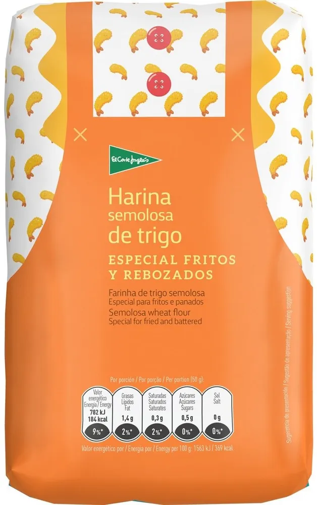 Harina de trigo especial para fritos y rebozados