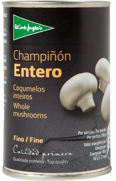 Champiñón entero