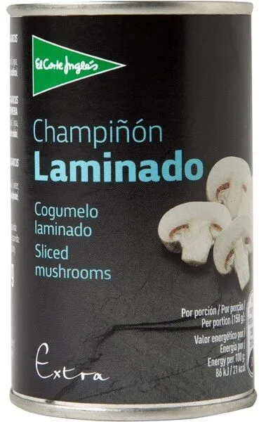 Champiñón laminado